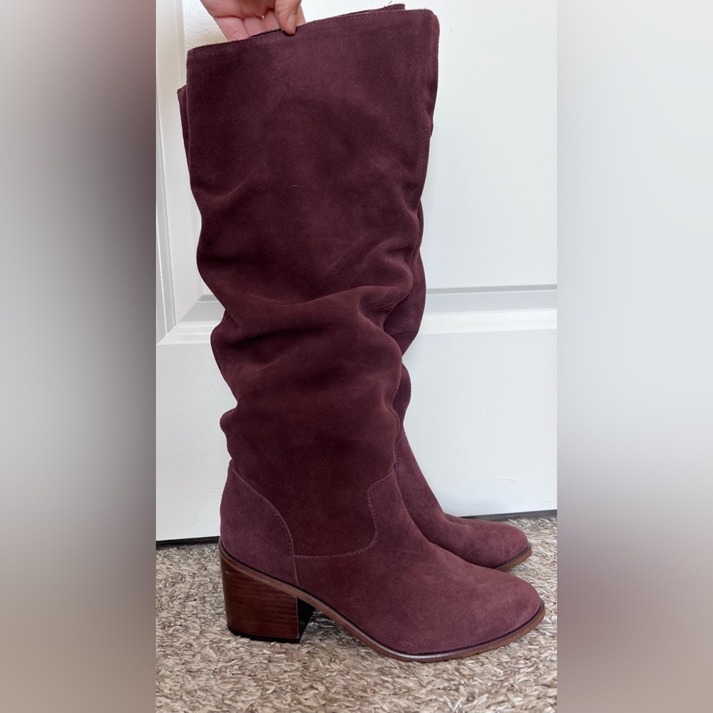 Kelsi Dagger slouchy suede boots